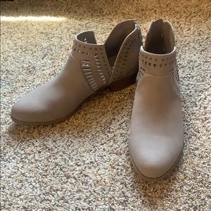 Cut out ankle booties